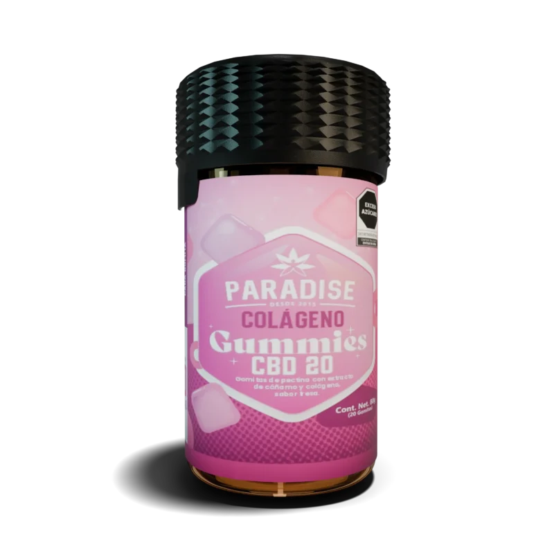 Gomitas de Colageno CBD Paradise